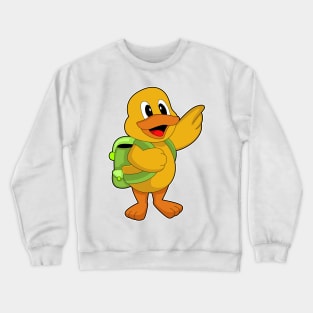 Duck Hiker Backpack Crewneck Sweatshirt